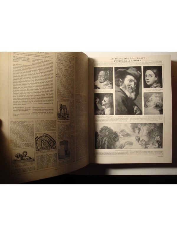 LOUIS HOURTICQ encyclopédie des beaux-arts OMNIUM 1925 Hachette - architecture EX++