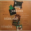 NELSON EDDY a song jamboree LP 25cm Columbia - the wreck of the julie Plante VG++