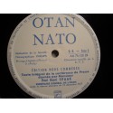 OTAN séance publique inaugurale - 16 décembre 1957 BECH/GAILLARD/EISENHOWER LP25cm EX++