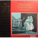 ERICH KUNZ sings german university songs - volume 2 LP Vanguard VG++