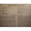 ROLAND DOUATTE/COLLEGIUM MUSICUM PARIS symphonies et fanfares pr les soupers du roy LP VG++