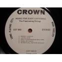 THE FASCINATING STRINGS music for easy listening LP Crown - greensleeves EX++