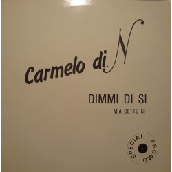 CARMELO DI NAPOLI dimmi di si/m'a detto si MAXI PROMO 1987 COBRA NM++