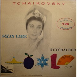 HERBERT WILLIAMS suite from swan lake/nutcracker suite TCHAIKOVSKY LP 1956 VG++