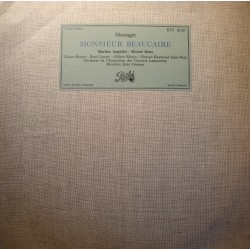 JULES GRESSIER/LAMOUREUX/BERTON/LENOTY monsieur Beaucaire MESSAGER LP VG++