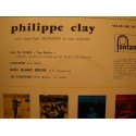 PHILIPPE CLAY bleu blanc rouge/fais ta prière/l'oxygène EP 7" 1960 Fontana VG++