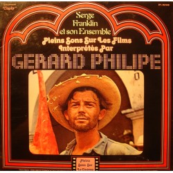 SERGE FRANKLIN pleins sons sur les films interprétés par GERARD PHILIPE LP Daphy VG++