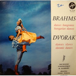 JONEL PERLEA/BAMBERG danses hongroises BRAHMS danses slaves DVORAK LP Vox VG++