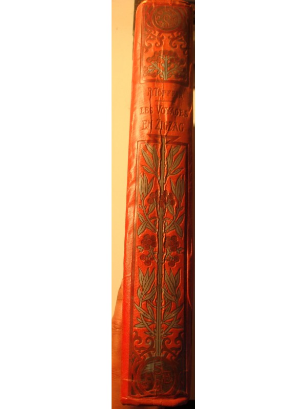R. TÖPFFER les voyages en zigzag - illustré P. MADELINE - Ed. d'art RARE++