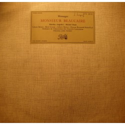 GRESSIER/BERTON/LENOTY/ANGELICI/DENS Monsieur Beaucaire MESSAGER LP VG++