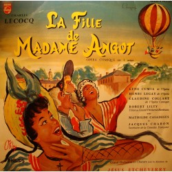 ETCHEVERRY/CUMIA/LEGAY/COLLART la fille de madame Angot LECOCQ LP VG++
