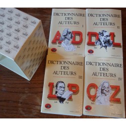LAFFONT-BOMPIANI dictionnaire des auteurs - 4 Tomes 1990 Robert Laffont EX++