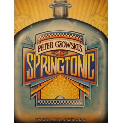 PETER GZOWSKI'S springtonic SIGNÉ 1979 HURTIG made in Canada RARE++
