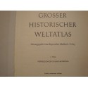 ATLAS HISTORIQUE WELTATLAS 1 herausgegeben vom bayerischen 1954 atlas RARE++