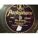 A. LIEBERMANN clair de lune de werther/élégie VIOLON 78T Parlophone VG++