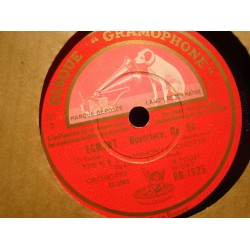 ADRIAN BOULT/B.B.C. SYMPHONY ORCHESTRA egmont ouverture BEETHOVEN 78T VG++