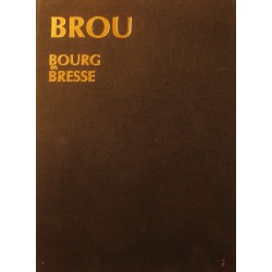 POIRET/NIVIERE Brou - Bourg en bresse 1990 Amis de Brou EX++