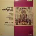 JEAN COSTA/ST-JOHANNIS DE BRAUNSCHWEIG orgue pr les jours de fête LP IPG VG++
