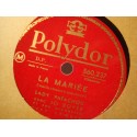 PATACHOU/BOYER le joueur de luth/la mariée 78T Polydor VG++