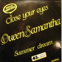 QUEEN SAMANTHA close your eyes/summer dream MAXI 1983 JONATHAN VG+