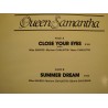 QUEEN SAMANTHA close your eyes/summer dream MAXI 1983 JONATHAN VG+ QUEEN SAMANTHA close your eyes/summer dream MAXI 1983 JONATHAN VG+