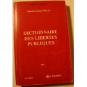 MAURICE-GEORGES PRELLE dictionnaire des libertés publiques SIGNÉ 1985 L'Hermès