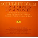 KARL BOEHM/BERLIN 8 symphonies - 8 symphonien SCHUBERT 5LP's Box 1972 DG