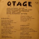 OTAGE je joue à la guerre/la machine à calcule SP 7" 1980 Heavy Metal