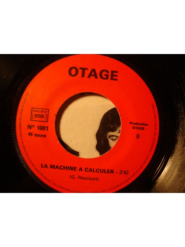 OTAGE je joue à la guerre/la machine à calcule SP 7" 1980 Heavy Metal