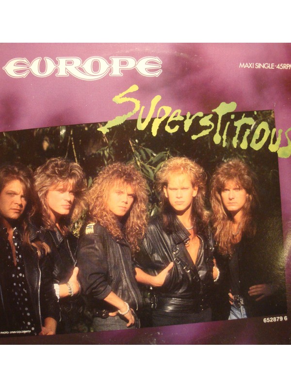 ++EUROPE superstitious/lights and shadows/cherokee MAXI 1988 CBS EX++