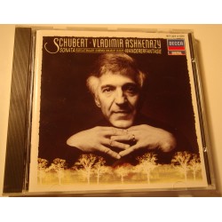VLADIMIR ASHKENAZY sonata/wandererfantasie SCHUBERT CD 1987 Decca