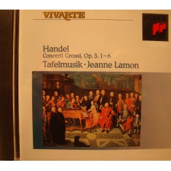 JEANNE LAMON/TAFELMUSIK concerti grossi HANDEL CD 1993 Sony