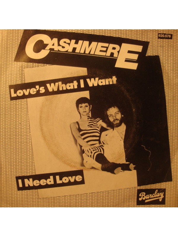 CASHMERE love's what i want/i need love SP 7" 1980 Barclay 