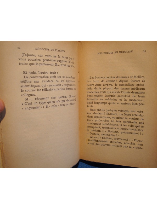 HENRI SAUBEVAL médecins et clients 1931 FLAMMARION rare++