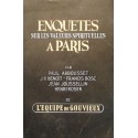 ++L'EQUIPE DE GOUVIEUX enquetes sur les valeurs spirituelles à Paris 1947 OBERLIN++