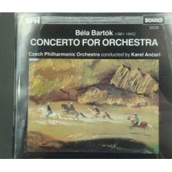 KAREL ANCERL/CZECH PHILHARMONIC concerto for orchestra BARTOK CD Sound