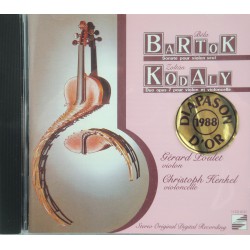POULET/HENKEL sonate pr violon/duo pr violon BARTOK/KODALY CD 1987 HM