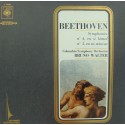 BRUNO WALTER/COLUMBIA symphonie n°4-5 BEETHOVEN LP CBS