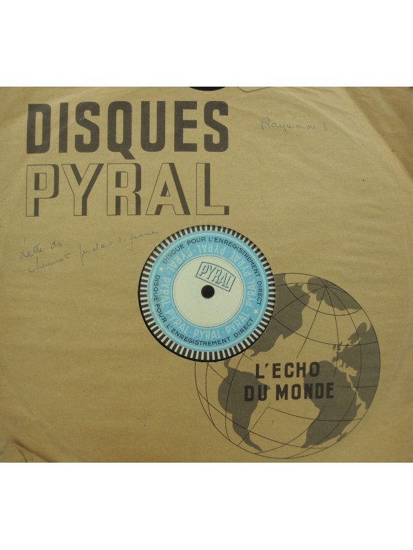 ANCAC cheminots anciens combattants - histoire/poésies/lettres 33T Pyral 