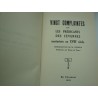 Vingt complaintes sur les prédicants des Cévennes martyrisés au 18ème siècle 1932 Protestant Vingt complaintes sur les prédicants des Cévennes martyrisés au 18ème siècle 1932 Protestant