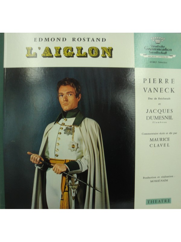EDMOND ROSTAND l'aiglon VANECK/DUMESNIL/CLAVEL 2LP's Theatre