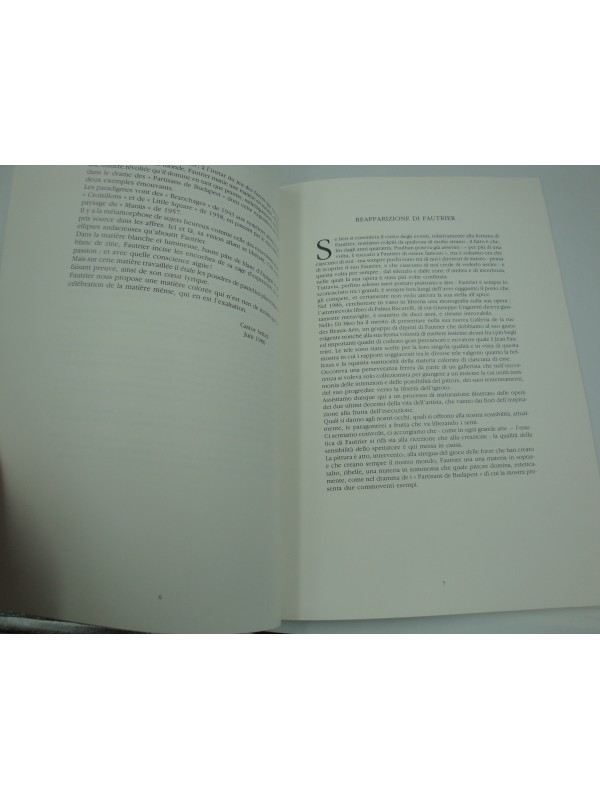 FAUTRIER galerie Di Meo - Paris - exposition 1986