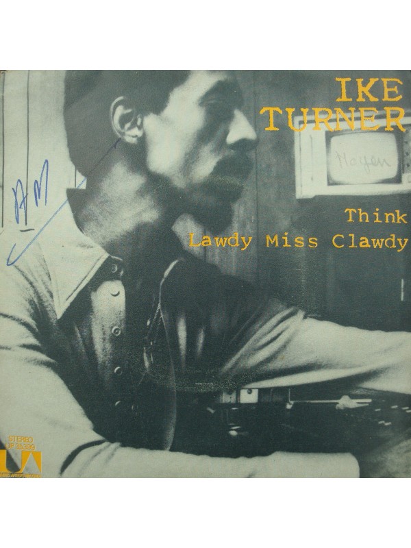 IKE TURNER think/lawdy miss clawdy SP 1972 United Artists