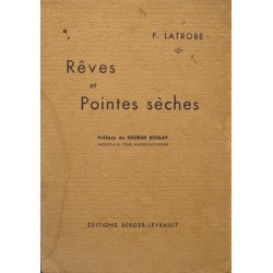 F. LATROBE peves et pointes sèches 1933 BERGER-LEVRAULT poesie RARE++