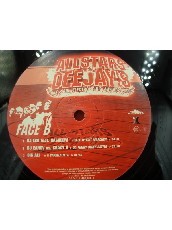 ALL STARS DEEJAY'S Mr Jay/Crazy B/Pone/Dee Nasty MAXI 2002 Emi