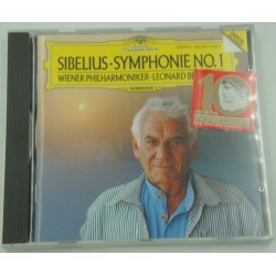 BERNSTEIN/WIENER PHILHARMONIKER symphonie n°1 SIBELIUS CD 1992 DG