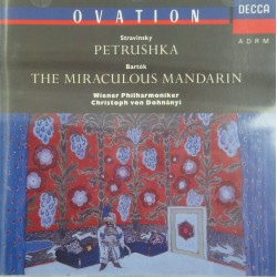 DOHNANYI/WIENER PHILHARMONIKER petrushka STRAVINSKY miraculous mandarin BARTOK CD