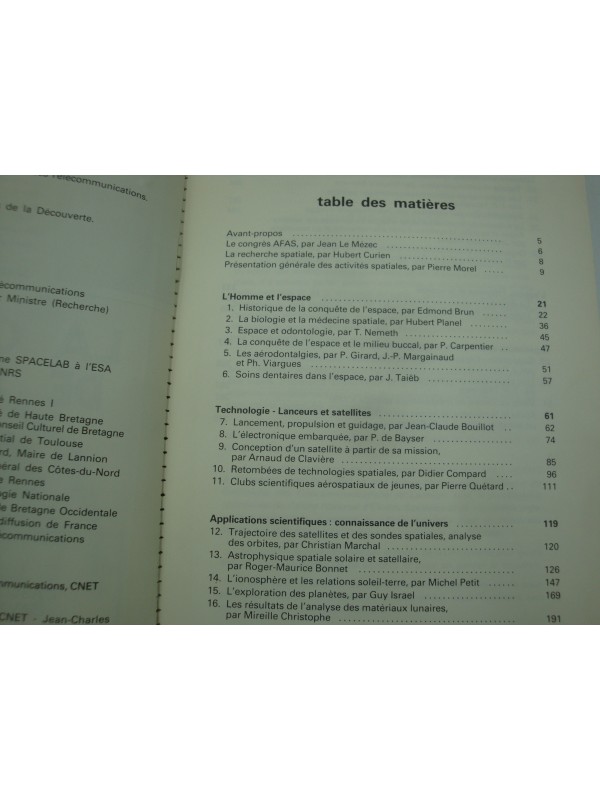 Revue PALAIS DE LA DÉCOUVERTE 19 Spécial - la conquête de l'espace 1980