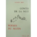 LUCIEN RIEU contes de la nuit - Poésies du matin 1988 Aubenas - Ardèche