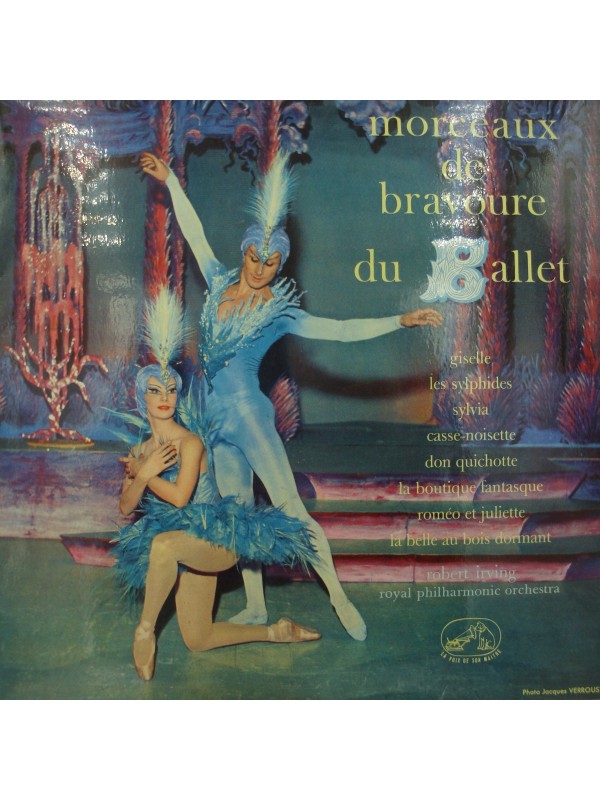 ROBERT IRVING morceaux de bravoure du ballet LP giselle/sylphides/don quichotte